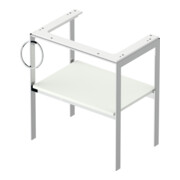 Duravit Console de lavabo White Tulip 68,4x45cm, Me, bo, HTH gauche, blanc mat s-matt-5