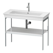 Duravit Console de lavabo White Tulip 98,4x45 cm, blanc brillant, métal, sur pied