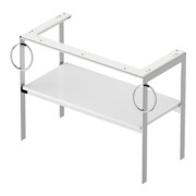 Duravit Console de lavabo White Tulip 98,4x45 cm, blanc, Me, 2 HTH, sur pied-2