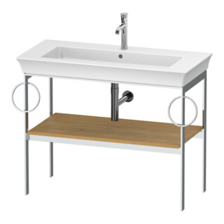 Duravit Console de lavabo White Tulip 98,4x45 cm, E Nat mass, Me, 2 HTH, bo