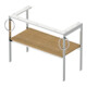 Duravit Console de lavabo White Tulip 98,4x45 cm, E Nat mass, Me, 2 HTH, bo-2