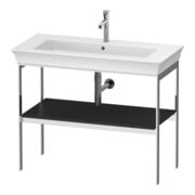 Duravit Console de lavabo White Tulip 98,4x45 cm, gris mat, métal, sur pied