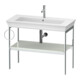 Duravit Console de lavabo White Tulip 98,4x45 cm, Me, bo, HTH gauche, blanc satiné-1