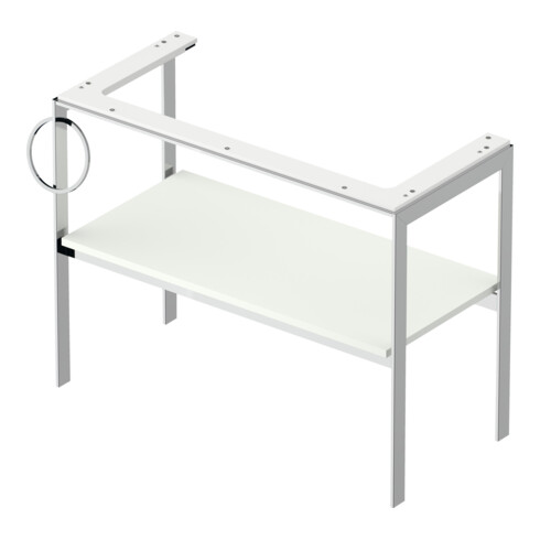Duravit Console de lavabo White Tulip 98,4x45 cm, Me, bo, HTH gauche, blanc satiné