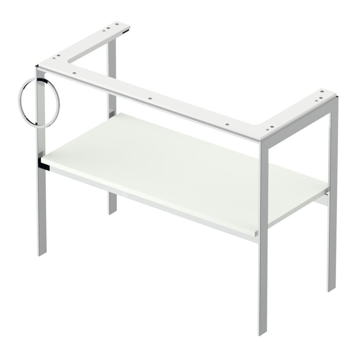 Duravit Console de lavabo White Tulip 98,4x45 cm, Me, bo, HTH gauche, blanc satiné