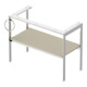 Duravit Console de lavabo White Tulip 98,4x45 cm, Me, bo, HTH gauche, Tau s-mat-2
