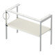 Duravit Console de lavabo White Tulip 98,4x45 cm, Me, bo, HTH l, Nord we s-mat