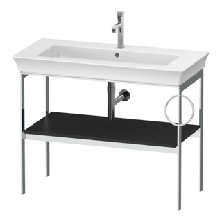 Duravit Console de lavabo White Tulip 98,4x45 cm, Me, bo, HTH re, graphite mat s-mât