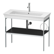 Duravit Console de lavabo White Tulip 98,4x45 cm, Me, bo, HTH re, graphite mat s-mât