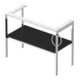 Duravit Console de lavabo White Tulip 98,4x45 cm, Me, bo, HTH re, graphite mat s-mât-2