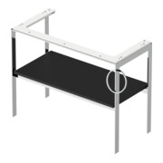 Duravit Console de lavabo White Tulip 98,4x45 cm, Me, bo, HTH re, graphite mat s-mât-2
