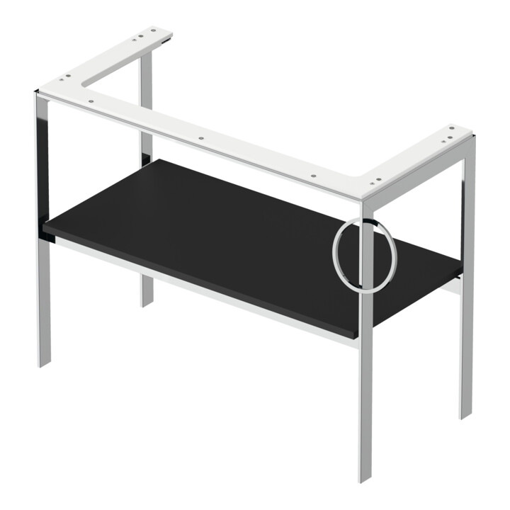 Duravit Console de lavabo White Tulip 98,4x45 cm, Me, bo, HTH re, graphite mat s-mât