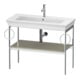 Duravit Console de lavabo White Tulip 98,4x45 cm, T m, Me, 2 HTH, sur pied-1