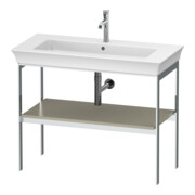 Duravit Console de lavabo White Tulip 98,4x45 cm, Tau mat, métal, sur pied