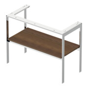 Duravit Console de lavabo White Tulip 98,4x45 cm, US N mass., Mét., sur pied-2