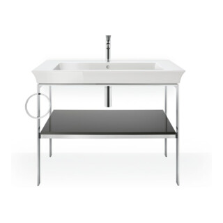 Duravit Console de lavabo White Tulip 98,4x45cm, Me, bo, HTH gauche, gris pierre brillant