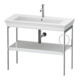 Duravit Console de lavabo White Tulip 98,4x45cm, Me, bo, porte-serviettes dr, blanc hgl-1