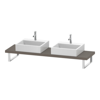 Duravit Console DuraStyle 80-200x48 cm, 2 A., ép. 4,5 cm, bas. ma