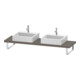 Duravit Console DuraStyle 80-200x48 cm, 2 A., ép. 4,5 cm, bas. ma-1