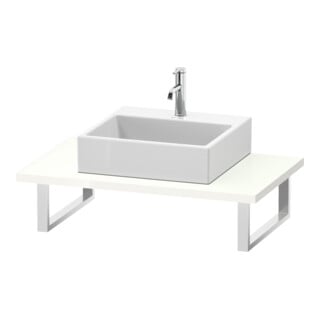 Duravit Console DuraStyle 80-200x55 cm, 1 trou robinet, ép. 3 cm, blanc brillant