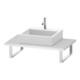 Duravit Console DuraStyle 80-200x55cm, 1 découpe, ép. 3cm, blanc mat-1