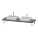 Duravit Console DuraStyle 80-200x55cm, 2 A., ép. 4,5cm, socle mat-1