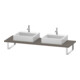 Duravit Console DuraStyle 80-200x55cm, 2 pcs, ép. 3cm, base mate-1