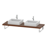 Duravit Console DuraStyle 80-200x55cm, 2 pcs, Ép. 4,5cm, Noyer naturel