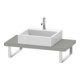 Duravit Console DuraStyle Compact 80-200x48 cm, 1 AS, ép. 4,5 cm, gris béton-1