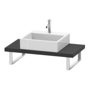 Duravit Console DuraStyle Compact 80-200x48cm, 1 AS, ép. 4,5cm, graphite mat