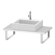Duravit Console DuraStyle Compact 80-200x48cm, 1 découpe, ép. 3cm, blanc mat