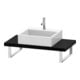 Duravit Console DuraStyle Compact pour AWT, 1 découpe, épaisseur 4,5 cm, blanc œuf-1