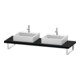Duravit Console DuraStyle pour AWT, 2 découpes, épaisseur 4,5 cm, blanc œuf-1