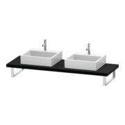Duravit Console DuraStyle pour AWT, 2 découpes, épaisseur 4,5 cm, blanc œuf