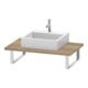 Duravit Console L-Cube 80-200x55 cm, 1 AS, ép. 3 cm, marbre œuf-1
