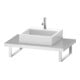 Duravit Console L-Cube 80-200x55 cm, 1 AS, ép. 4,5 cm, bas. ma-3