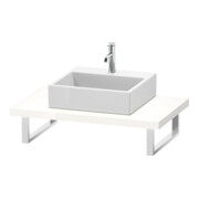 Duravit Console L-Cube 80-200x55 cm, 1 AS, ép. 4,5 cm, blanc brillant