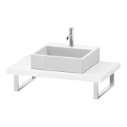 Duravit Console L-Cube 80-200x55 cm, 1 AS, ép. 4,5 cm, blanc brillant