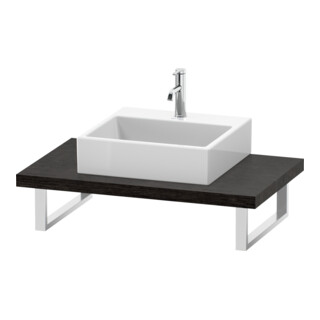Duravit Console L-Cube 80-200x55 cm, 1 AS, ép. 4,5 cm, E d geb.