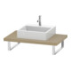 Duravit Console L-Cube 80-200x55 cm, 1 AS, ép. 4,5 cm, méd. œuf-1