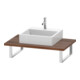 Duravit Console L-Cube 80-200x55 cm, 1 AS, épaisseur 3 cm, noyer naturel-1