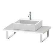 Duravit Console L-Cube 80-200x55 cm, 1 tiroir, ép. 3 cm, blanc mat
