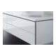 Duravit Console L-Cube 80-200x55 cm, 2 A., ép. 4,5 cm, blanc brillant