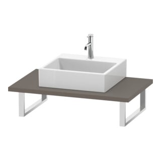 Duravit Console L-Cube 80-200x55cm, 1 AS, Ép. 3cm, base mate