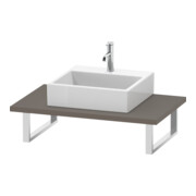 Duravit Console L-Cube 80-200x55cm, 1 AS, Ép. 3cm, base mate