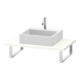 Duravit Console L-Cube 80-200x55cm, 1 AS, ép. 3cm, blanc brillant-1