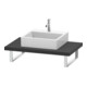 Duravit Console L-Cube 80-200x55cm, 1 AS, ép. 4,5cm, graphite mat-1