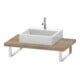 Duravit Console L-Cube 80-200x55cm, 1 AS, ép. 4,5cm, marbre œuf-1