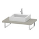Duravit Console L-Cube 80-200x55cm, 1 AS, ép. 4,5cm, taupe mat-1