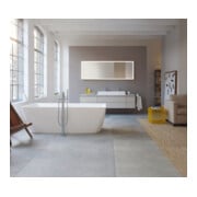 Duravit Console L-Cube 80-200x55cm, 1 découpe, ép. 3cm, taupe mat-4